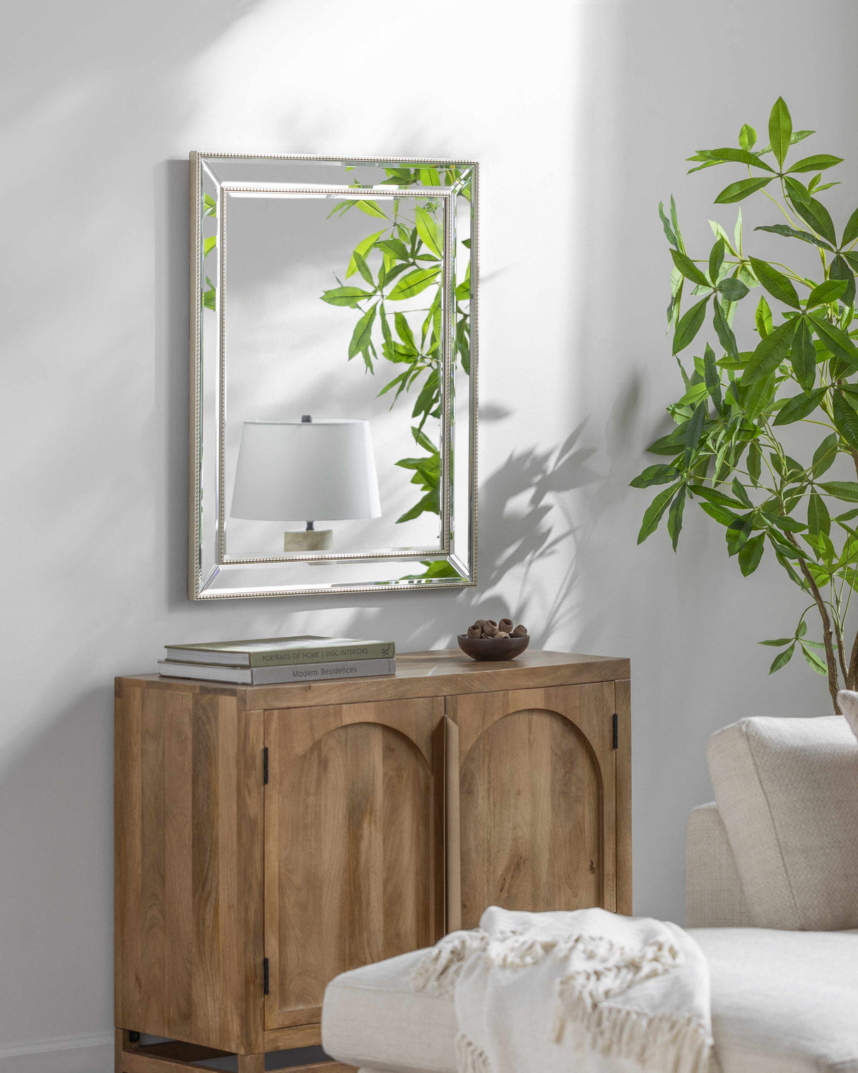 Netzschkau Rectangular Mirror-Mirrors-Parc Decor