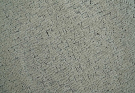 Neutral Contemporary 8x10 Medallion Beige 8x10 Hand knotted wool area rug