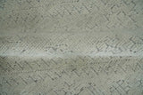 Neutral Contemporary 8x10 Medallion Beige 8x10 Hand knotted wool area rug