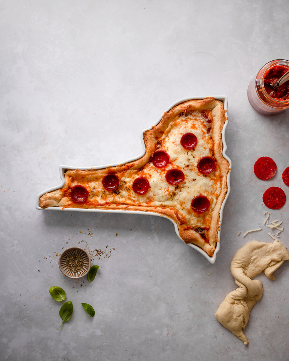 New York State Plate-Baking Dish-Parc Decor