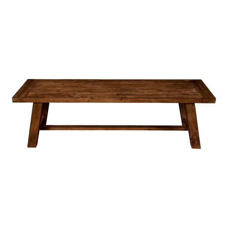 Newberry Bench, Medium Brown-Benches-Parc Decor