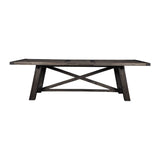 Newberry Rectangular Dining Table, Salvaged Grey-Dining Tables-Parc Decor