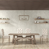 Newberry Rectangular Dining Table, Weathered Natural