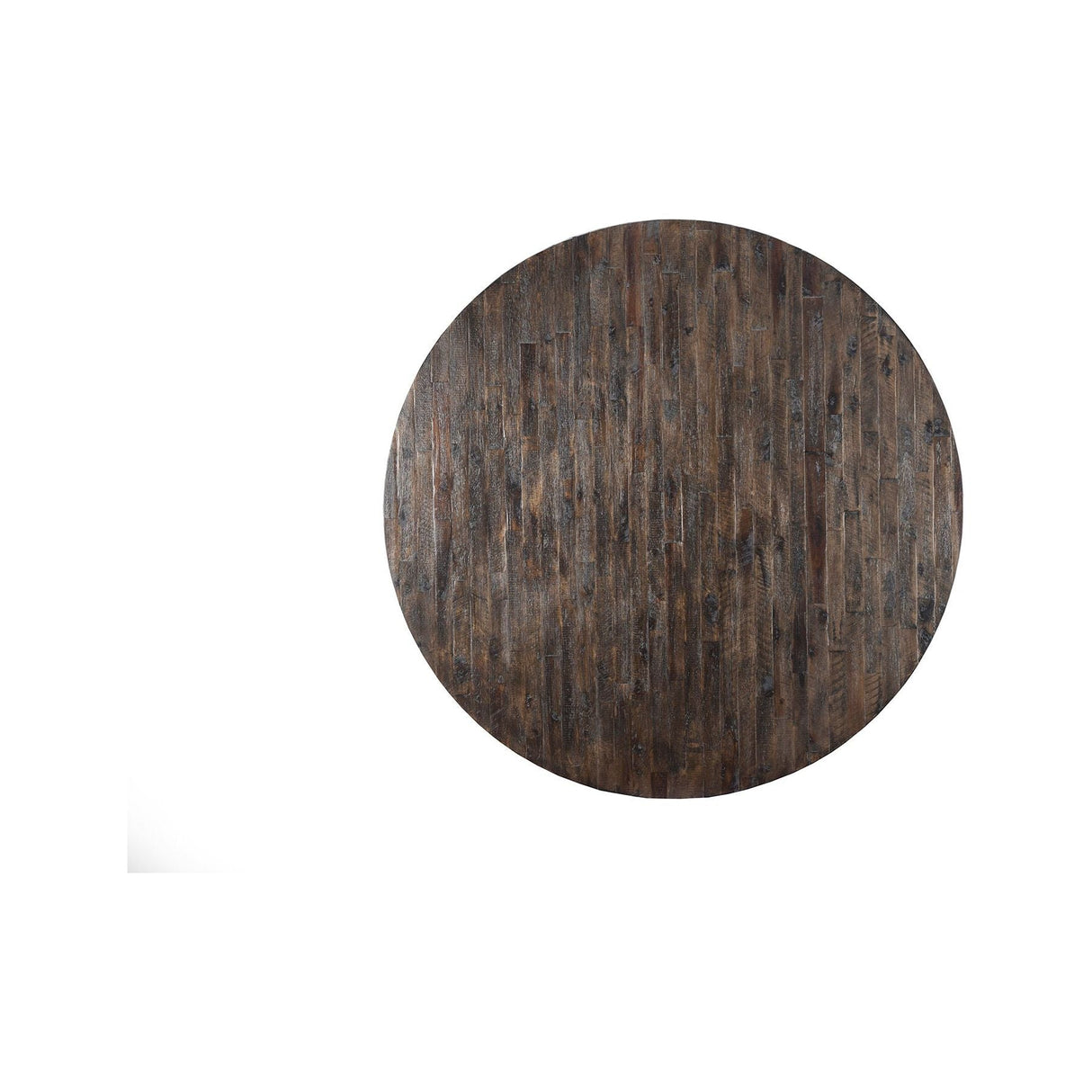 Newberry Round Dining Table, Salvaged Grey-Dining Tables-Parc Decor