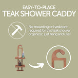Newport Natural Shower Caddy