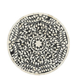 Nilgiri bone inlay end table