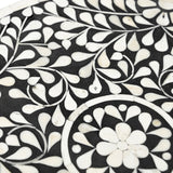 Nilgiri bone inlay end table-End table-Parc Decor