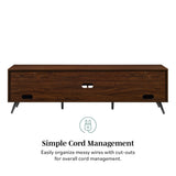 Noah Mid-Century Modern Angular TV Stand Collection