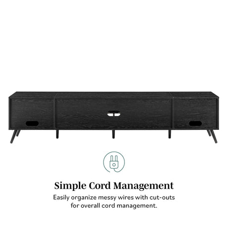 Noah Mid-Century Modern Angular TV Stand Collection-Entertainment-Parc Decor