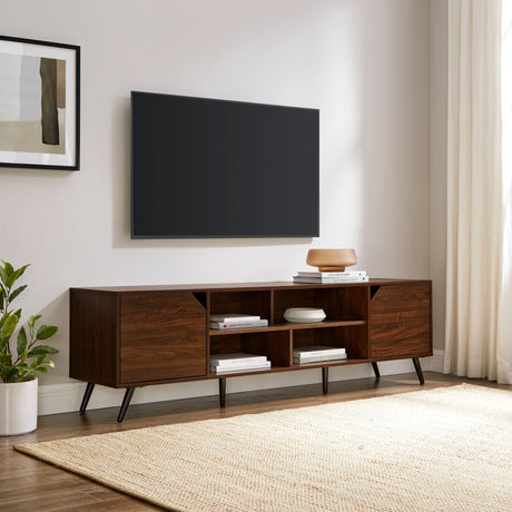 Noah Mid-Century Modern Angular TV Stand Collection-Entertainment-Parc Decor