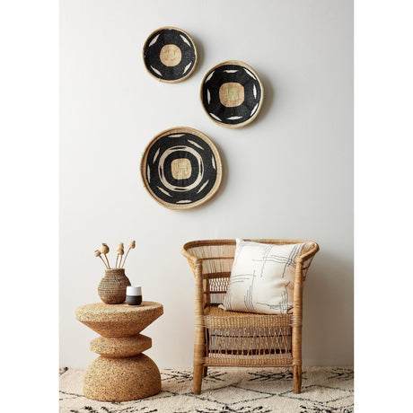 Nolyia Black Flat Basket