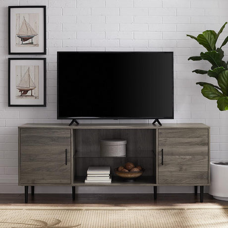 Nora 60" TV Stand-Entertainment-Parc Decor