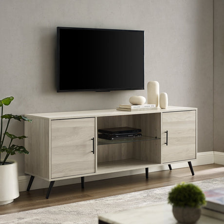 Nora 60" TV Stand-Entertainment-Parc Decor