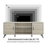 Nora 60" TV Stand-Entertainment-Parc Decor
