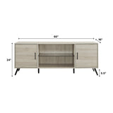Nora 60" TV Stand-Entertainment-Parc Decor