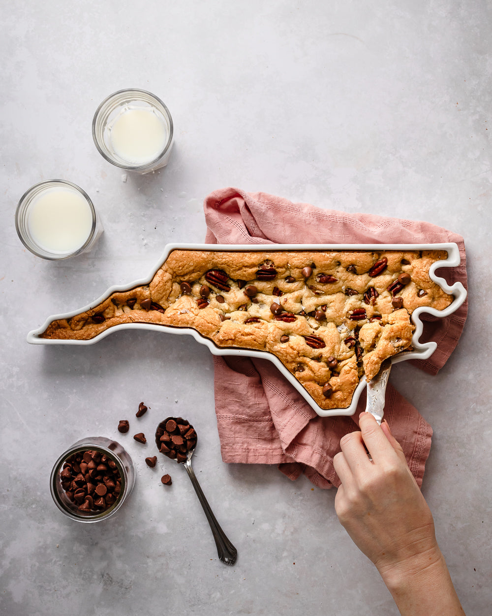 North Carolina State Plate-Baking Dish-Parc Decor