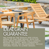Norwegian Natural Teak Shower and Bath Curved Spa Bench with Shelf - 30"