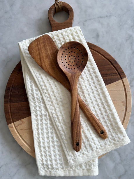 Nosara Teak Wood Kitchen Utensil Set