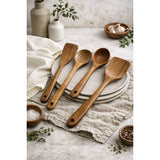 Nosara Teak Wood Kitchen Utensil Set