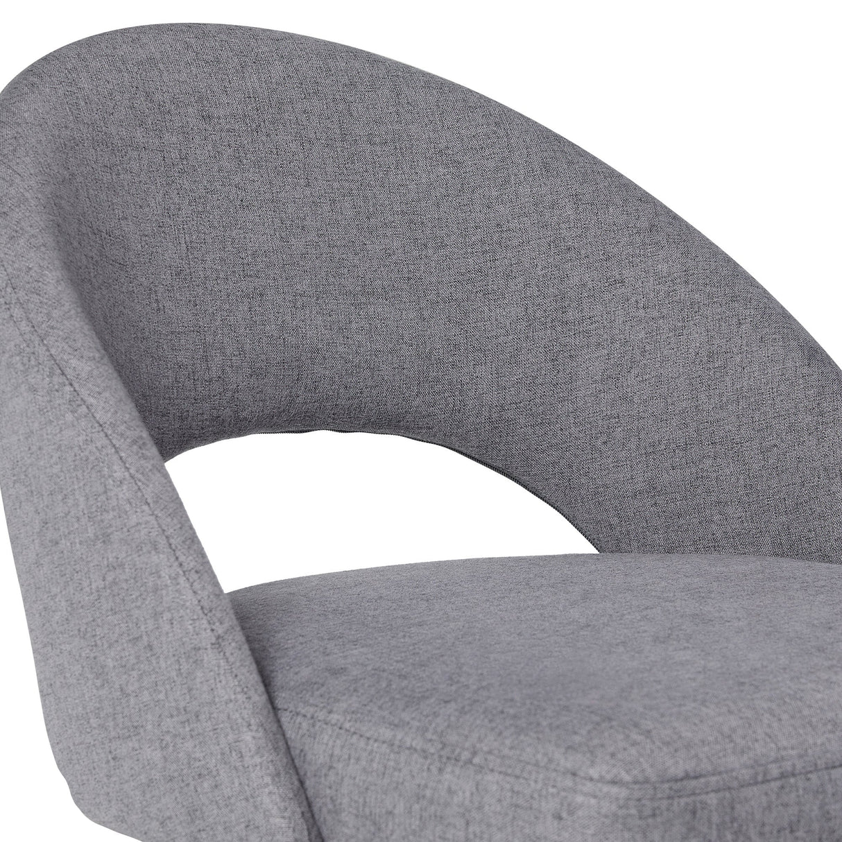 O Modern 2-Piece Minimalist Upholstered Bar Stool Set of 2-Dining / Kitchen-Parc Decor