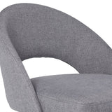 O Modern 2-Piece Minimalist Upholstered Bar Stool Set of 2-Dining / Kitchen-Parc Decor