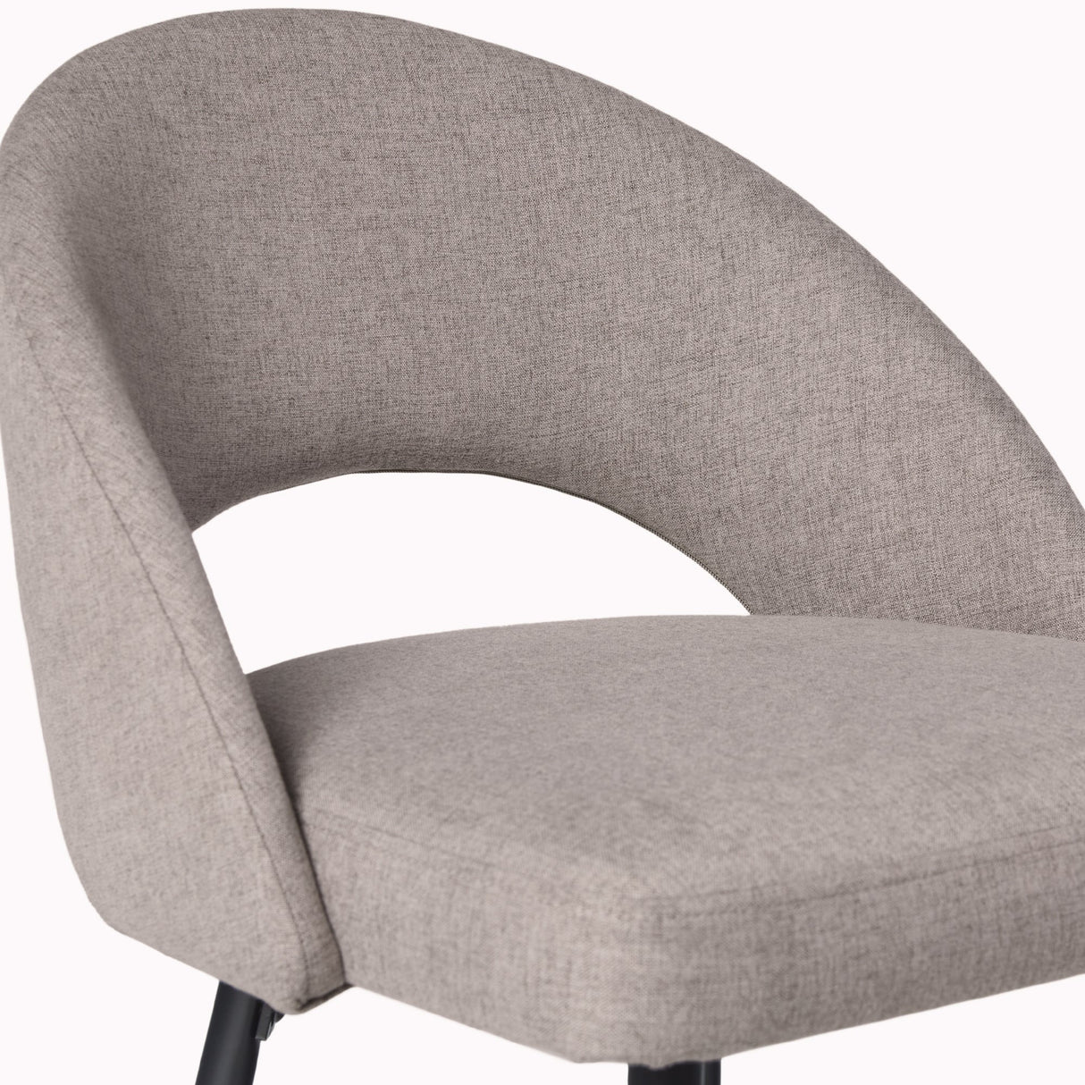 O Modern 2-Piece Minimalist Upholstered Bar Stool Set of 2-Dining / Kitchen-Parc Decor