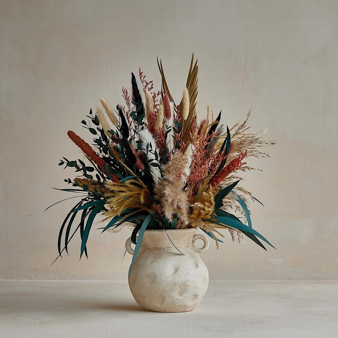 Oasis Bouquet in Binx Vase-dried bouquet-Parc Decor