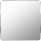 Ockenfels Modern Arched Silver Gray Wall Mirror-Mirrors-Parc Decor