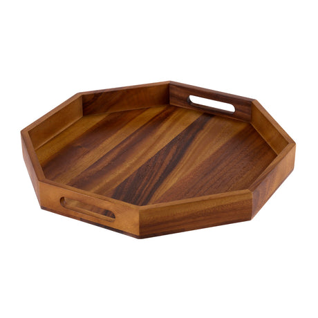 Octagon Serving Trays - Solid Bottom-Serving Tray-Parc Decor