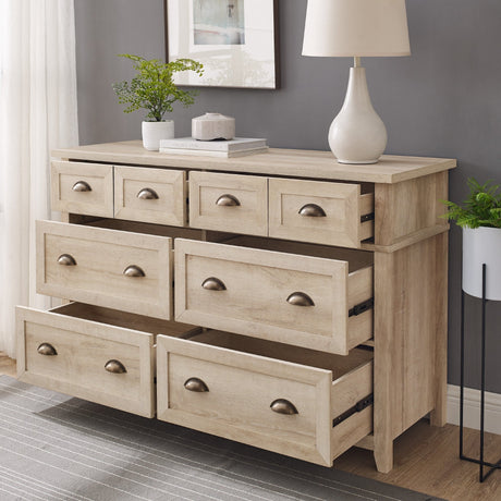 Odette Transitional Farmhouse Dresser Collection-Bedroom-Parc Decor