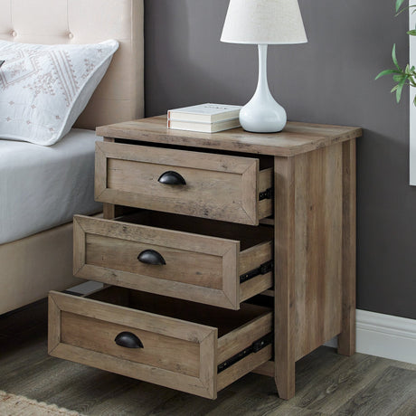 Odette Transitional Farmhouse Nightstand