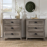 Odette Transitional Farmhouse Nightstand
