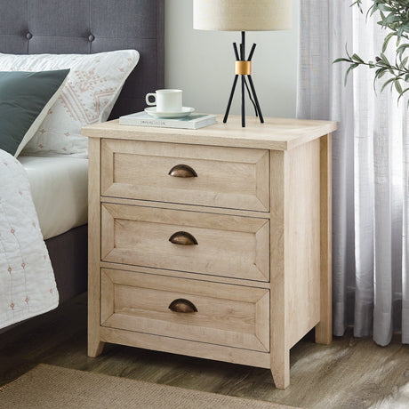 Odette Transitional Farmhouse Nightstand