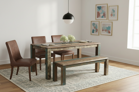 Old Reclaimed Wood Bench-Bench-Parc Decor