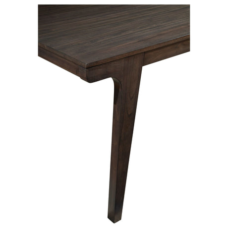 Olejo Dining Table, Chocolate-Dining Tables-Parc Decor