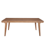 Olejo Dining Table, Natural-Dining Tables-Parc Decor