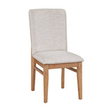 Olejo Side Chairs Set of 2, Natural