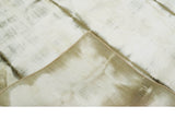 Olive and ivory 6x9 Modern Abstract Hand Woven Art Silk Rug
