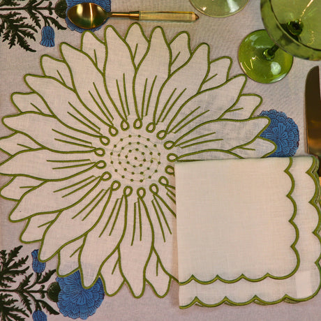 Olive Bloom Placemat - Case of 12 Placemats