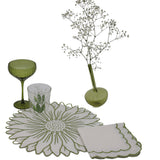 Olive Bloom Placemat - Set of 4