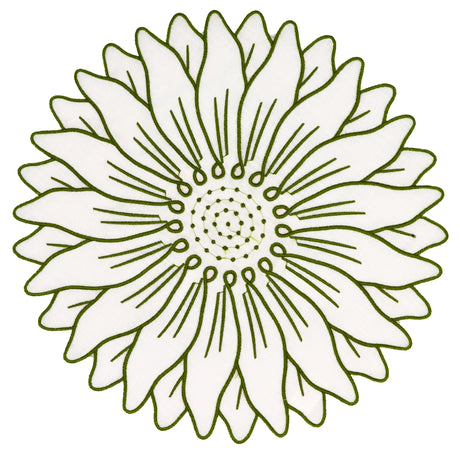 Olive Bloom Placemat - Set of 4-Placemat-Parc Decor