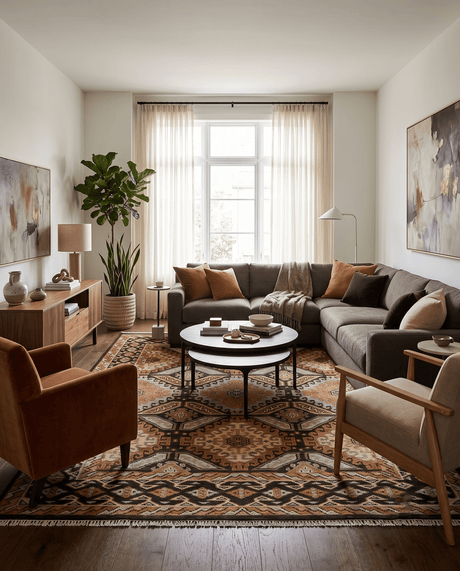 Olive, Gold, Black and Brown Oriental Traditional Hand Knotted Multi Size Wool Area Rug, Living Room and Bedroom Rug