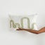 Olive & Gray Mirage Lumbar Throw Pillow