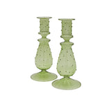 Olive Grove Dotty Candle Holder - Pair-Candle Holder-Parc Decor