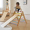 Olive- Pikler Triangle Ladder and Climber Slide - Multiple Sizes-Indoor-Parc Decor