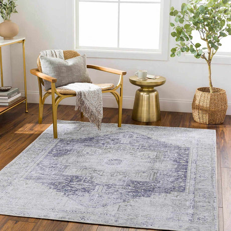 Olive Rosman Area Rug - Clearance-Rugs-Parc Decor