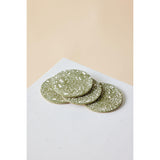 Olive Terrazzo Coasters - Set of 4