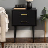 Olivia Two-Drawer Nightstand / Side Table, Set of 2-Occasional-Parc Decor