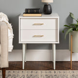Olivia Two-Drawer Nightstand / Side Table, Set of 2-Occasional-Parc Decor