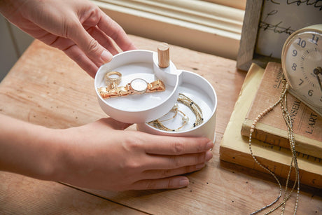 Open Top Stacked Jewelry Organizer
